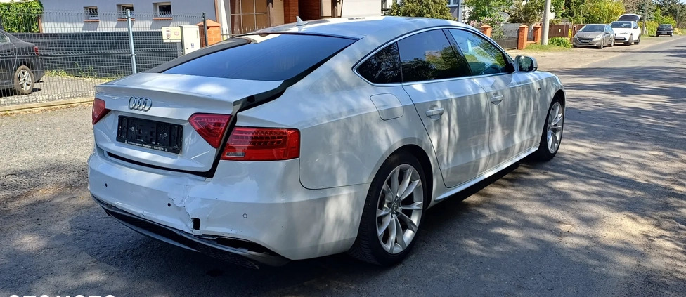 Audi A5 cena 46900 przebieg: 163000, rok produkcji 2012 z Leszno małe 211